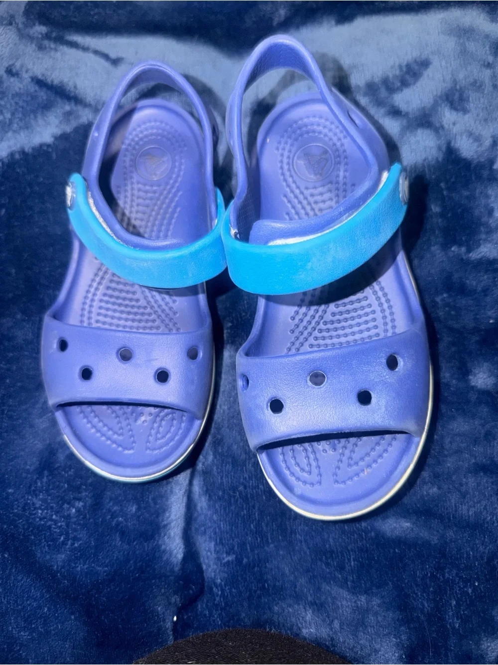 Crocs Crocband Kids C11 Blue Turquoise Sport Sandals